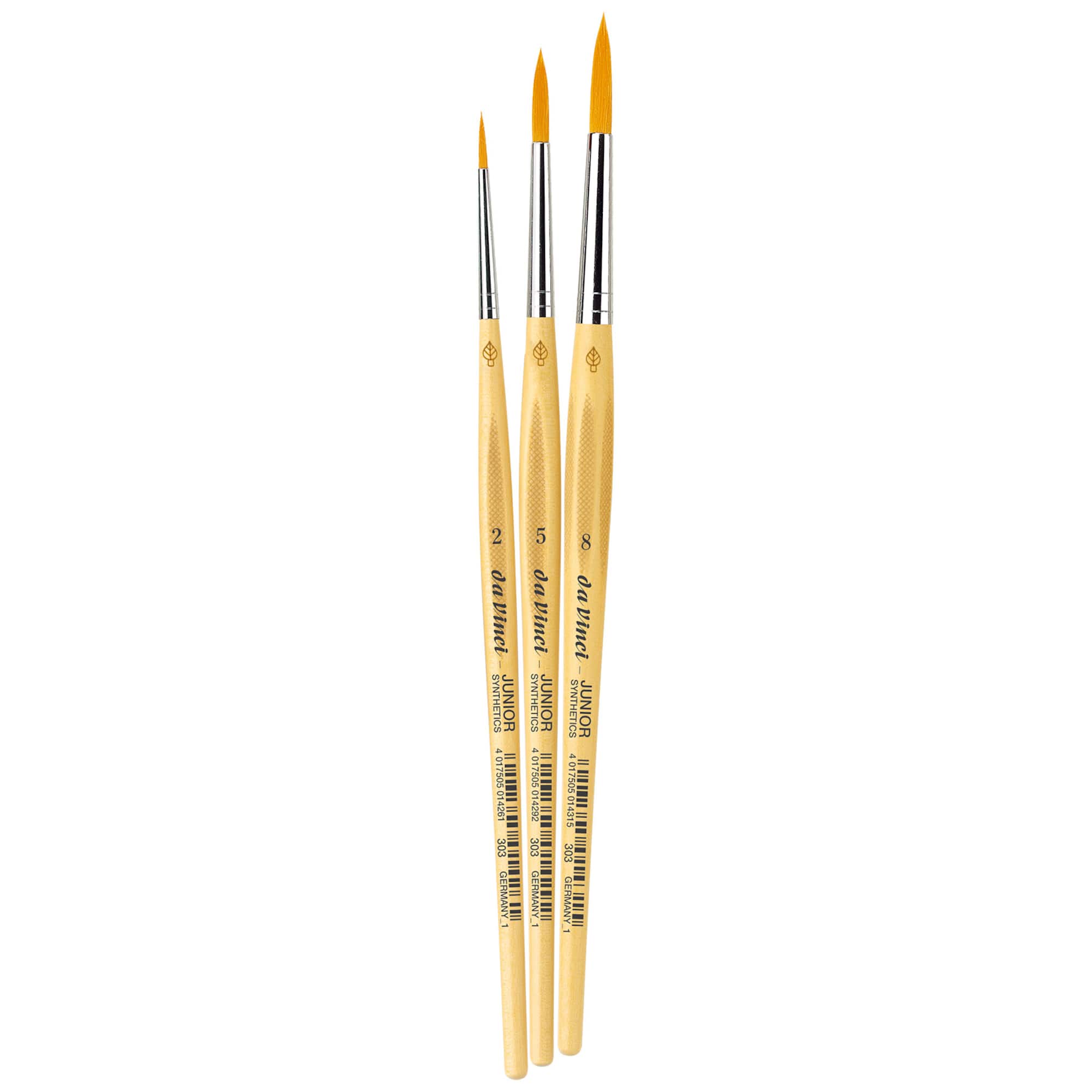 da Vinci JUNIOR Synthetics Series 303 Round Brush Set